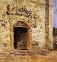 Boudin, Eugene - Door of the Touques Church